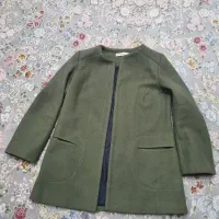 پالتو فوتر رنگ زیتونی سایز ۴۲|لباس|معصومیه, |دیوار