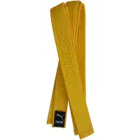 کمربند زرد و نارنجی کاراته