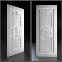 درب اتاق چوبی