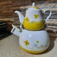 کتری قوری لعابی