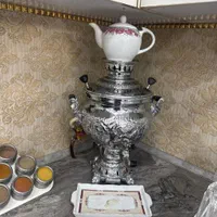 سماور گازی استیل مارک ایران|قوری، کتری، قهوه‌ساز دستی|تهران, تهرانپارس شرقی|دیوار