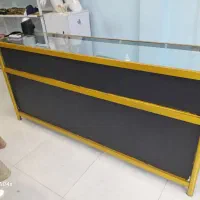 ویترین شیشه ای ...پرده