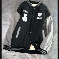 کاپشن بیسبالی داخل خز