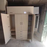 کمد  باکسی ملامینه  کتابخانه  پازلی باکسیfg6789