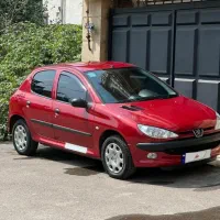 پژو ۲۰۶/تیپ دو/ مدل ۹۰/ رنگ آلبالویی سالم