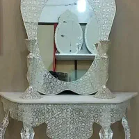 آیینه و شمندان تمیز بدون خط و خش