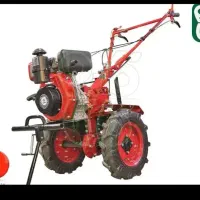 شخم زعفران با تیلر ۱۲۰۰۰