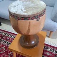 تنبک دو مهر شیرانی کاملا نو|سازهای سنتی|بندر کنگان, |دیوار