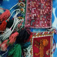 چَنته قشقایی قالیچه دستباف