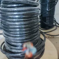 کابل شبکه دو روکشه پلی اتیلن تمام مس