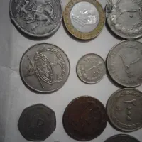 چندعددسکه قدیمی خارجی