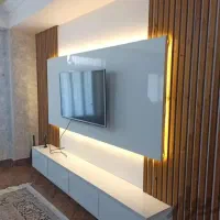 کناف کاغذ دیواری بلکا نقاشی کمد دیواری|خدمات پیشه و مهارت|اراک, |دیوار