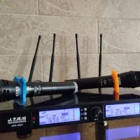 میکروفن بیسیم جی تی آر دو دست دایناکورد میکروفون