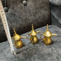 دله سماوربرنجی برنزی کلکسیون ظروف آشپزخانه مجسمه|کلکسیون اشیاء عتیقه|تهران, افسریه جنوبی|دیوار