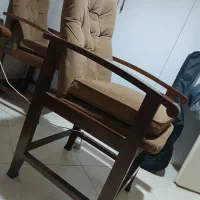 صندلی آنتیک آلمانی(چوب گردوی قدیمی)|صندلی و نیمکت|کرج, شهرک بنفشه|دیوار