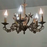 لوازم تزینی برنز|لوستر و چراغ آویز|ری, ملکآباد|دیوار