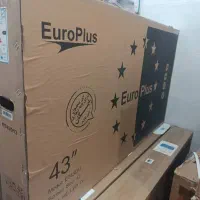 3عدد تلوزیون43اینچ مدل یورو پلاس و 1عدد 50اینچ