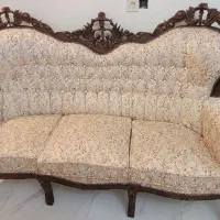 مبلمان ۹ نفره استیل بسیار تمیز