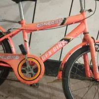 دوچرخه سایز ۲۰ دخترانه صورتی