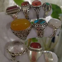 انگشتر نقره مردانه و زنانه