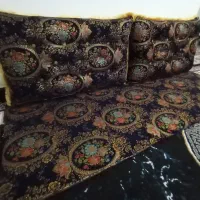 پشتی دکمه‌ای (دورو) دست ساز بزرگ