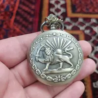 ساعت جیبی طرح شیرخورشید