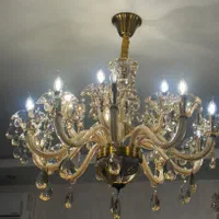 لوستر کریستالی|لوستر و چراغ آویز|اصفهان, ملک‌شهر|دیوار