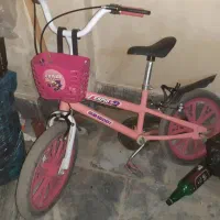 دوچرخه دخترانه سایز ۱۶ دست دو|دوچرخه، اسکیت، اسکوتر|پرند, فاز ۵|دیوار