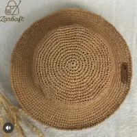 فروش ست کیف وکلاه رافیا دستبافت|کیف، کفش، کمربند|یزد, |دیوار