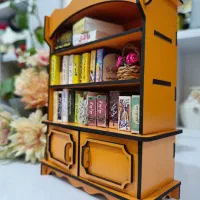 کتابخانه مینیاتوری|مجسمه، تندیس، ماکت|بوشهر, |دیوار