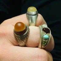 انگشتر نقره عقیق