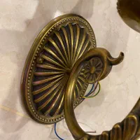 دیوار کوب برنجی|چراغ خواب و آباژور|تهران, نیاوران|دیوار