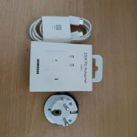 آداپتور ،کابل شارژ اصلی سامسونگ ، قاب سیلیکونی