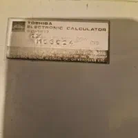 ماشین حساب توشیبا اصل ژاپن بابرق ۲۲۰ ولت|لوازم التحریر|کرج, دهقان ویلا|دیوار