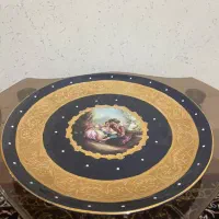 ظروف سرمه ای طلاکوب|ظروف سرو و پذیرایی|اهواز, امانیه|دیوار