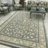 فرش‌ماشینی۶متری‌‌ طلاکوب نو