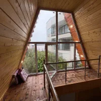 کلبه-تمیز-با-جکوزی-جنگلی-رامسر