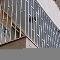 حفاظ پنجره بالکن دنیا درب آکاردئونی توری کشوی پشه/