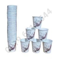 لیوان کاغذی ۲۲۰ مات و گلاسه