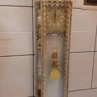 ساعت ایستاده خم رز تاجدار بهترین کیفیت برنز سوگلی