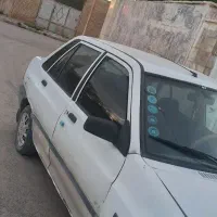 پراید سفید خوش رکاب دوگانه کارخانه