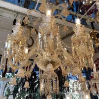 لوستر باکارات وارداتی ۶ شعله