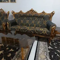 مبل سلطنتی بسیار تمیز ۹نفره