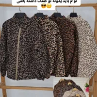 پوشاک زنانه جکت پلنگی