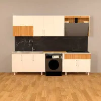 کابینت تحویل فوری پروژه‌ای اگهی جدید کد 13890|مصالح و تجهیزات ساختمان|شیراز, محراب|دیوار