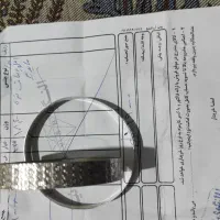 دو عدد النگوی فنری ۱سانتی نقره ۹۲۵