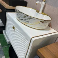 کابینت روشویی فول ست لوکس صادراتی (کارخانه)70.40|لوازم سرویس بهداشتی|تبریز, |دیوار