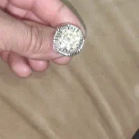 انگشتر موزونایت نقره 925|جواهرات|مهاباد (آذربایجان غربی), |دیوار