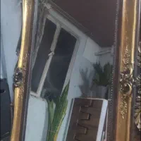 اینه قدی تمام چوب سالم قدیمی