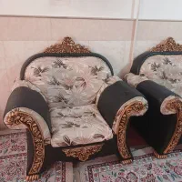 مبل ۶نفره تمیز|مبلمان خانگی و میز عسلی|قم, شهرک امام حسین|دیوار